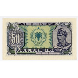 Albania 50 Leke 1957