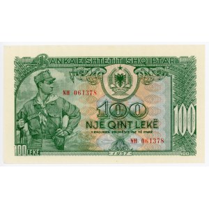 Albania 100 Leke 1957