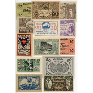 Austria Lot of 50 Notgelds 1920 th