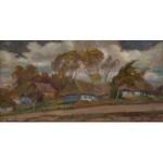 Stanisław Paciorek (1889-1952), Wieś podkrakowska jesienią, [przed 1918]