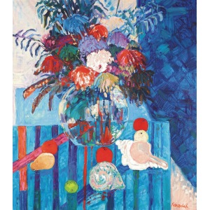 Jan Szancenbach (1928-1998), Kwiaty i muszle