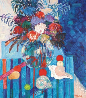 Jan Szancenbach (1928-1998), Kwiaty i muszle