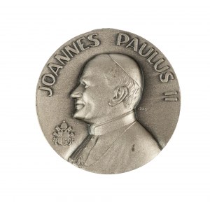 Medal JOANNES PAULUS II [SREBRO p. 925] Norvegia Islandia Finlandia Dania Svecia 1989,