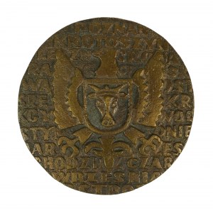 Medal 60 rocznica Powstania Wielkopolskiego 1918 - 1978, średnica 100mm