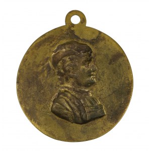 Plakieta / medal ALEKSANDER JAGIELLOŃCZYK, średnica: 12cm