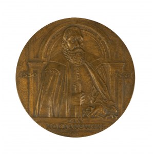 Medal JAN KOCHANOWSKI 1530 - 1584, 450-lecie urodzin, 400-lecie śmierci