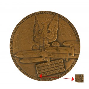 Medal Generał Brygady Franciszek Kleeberg 1888 - 1941, sygnowany J. Jarnuszkiewicz