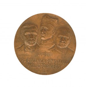 Medal 70 ROCZNICA POWSTANIA WIELKOPOLSKIEGO