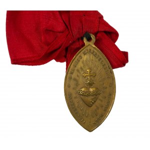 Medalik Święta Maria Nieustającej Pomocy, medalik z czerwoną wstążką [59]