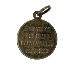 Medalik św. Ludwika [Ludwika de Marillac], patronka pracowników socjalnych, [101]