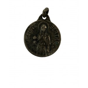 Medalik św. Berta, [srebro], sygnowany [99]