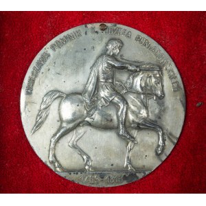 Plakieta / medalion w ramce Warszawa Pomnik X. Józefa Poniatowskiego 1763-1813 [42]