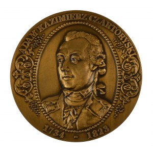 Medal Adam Kazimierz Czartoryski 1734-1823 / Kaplica Książąt Czartoryskich / Muzeum Regionalne PTTK w Puławach