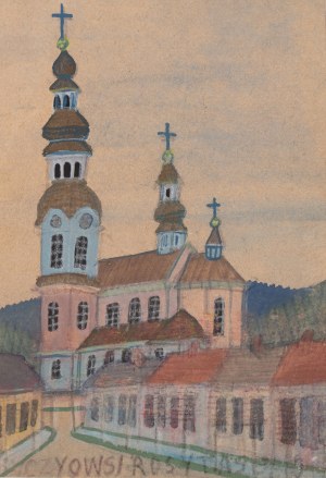 Nikifor Krynicki (1895 Krynica Zdrój - 1968 Folusz), Kościół