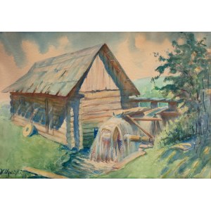 Jan Kazimierz Olpinski (1875 Lviv - 1936 there), Mill, 1931.