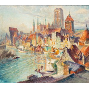 Theodor Urtnowski (1881 Toruń - 1963 Akwizgran), Panorama Gdańska