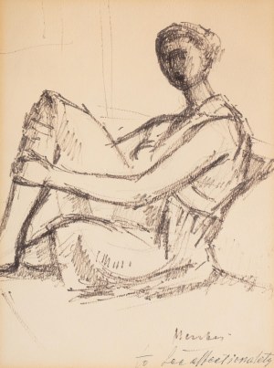 Zygmunt Menkes (1896 Lwów - 1986 Riverdale), Siedząca