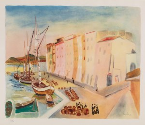 Mojżesz Kisling (1891 Kraków - 1953 Sanary-sur-Mer), Port w Saint Tropez