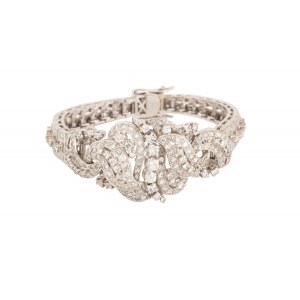 Bracelet en diamant, 2e moitié du 20e siècle.