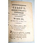 OSTROWSKI- DZIEIE Y PRAWA KOŚCIOŁA POLSKIEGO tom II wyd. 1793r.