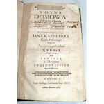 TWARDOWSKI- WOYNA DOMOWA Z KOZAKI Y TATARY, MOSKWĄ, POTYM SZWEDAMI, I Z WĘGRY wyd.1681