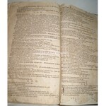 WYSOCKI - ADWENT Z POSTEM KAZANIAMI O SĄDZIE BOŻYM, O MĘCE PAŃSKIEY wyd. 1749 oprawa