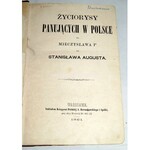 LESSER- ŻYCIORYSY PANUJĄCYCH W POLSCE OD MIECZYSŁAWA Igo DO STANISŁAWA AUGUSTA wyd. 1861