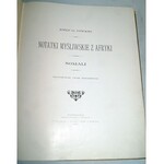 POTOCKI- NOTATKI MYŚLIWSKIE Z AFRYKI wyd. 1897 ilustr. Stachiewicza