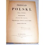 PRZEGLĄD POLSKI t.I-IV (komplet) wyd.1897 [pierwodruk listu Krasińskiego]