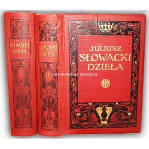 SŁOWACKI- DZIEŁA red. Pini wyd. 1910r. portrety