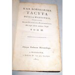NARUSZEWICZ- DZIEŁA TACYTA t.3-ci wyd. 1804
