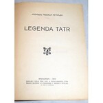 TETMAJER- LEGENDA TATR wyd. 1912
