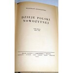 KONOPCZYŃSKI- DZIEJE POLSKI NOWOŻYTNEJ t.1-2 (komplet) wyd.1936