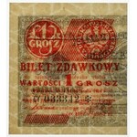 1 grosz 1924 - CY* - lewa połowa