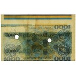 1.000 złotych 19__ - fragment arkusza rozbiegowego