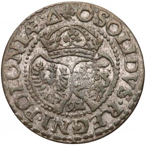 Zygmunt III Waza, Szeląg Malbork 1592 - 9Z w dacie