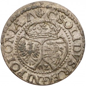 Zygmunt III Waza, Szeląg Malbork 1592 - OZ w dacie