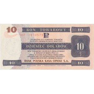 PEWEX 10 dolarów 1979 - HF