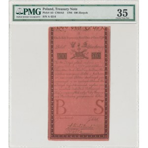 100 złotych 1794 - A - PMG 35