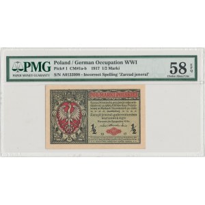 Jenerał 1/2 mkp 1916 - A - PMG 58 EPQ