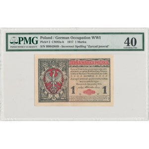 Jenerał 1 mkp 1916 - B - rzadkość - PMG 40