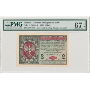 Generał 2 mkp 1916 - A - PMG 67 EPQ - UNIKATOWY