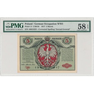 Generał 5 mkp 1916 ...Biletów - PMG 58 EPQ