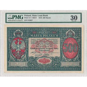 Dyrekcja PKKP 500 mkp 01.1919 - PMG 30