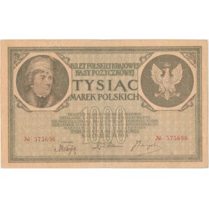 1.000 mkp 05.1919 - bez oznaczenia serii - RZADKOŚĆ