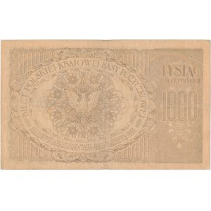 1.000 mkp 05.1919 - bez oznaczenia serii - RZADKOŚĆ