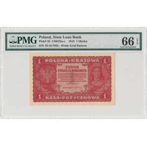 1 mkp 08.1919 - I Serja D - PMG 66 EPQ