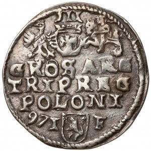 Zygmunt III Waza, Trojak Lublin 1597 - data u dołu