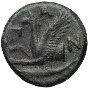 Tauric Chersonese, Patikapaion, AE20 (345-310 BC)