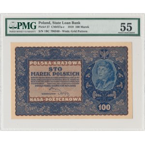 100 mkp 08.1919 - IB SERJA C - PMG 55